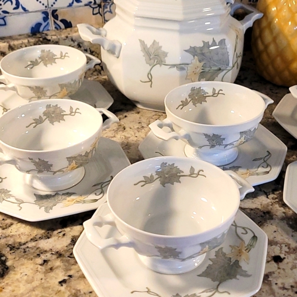 Gallo 🐓 Nobilis- Champagne soup set of 7 pieces